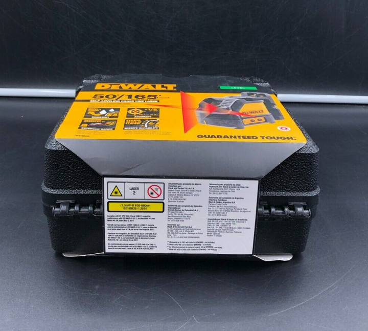 DeWalt DW088K 50'/165'(15m/50m) Range Self-Leveling Cross Line Laser Red - NEW~~