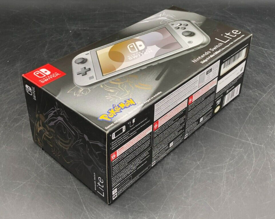 Nintendo Switch Lite Pokemon Dialga & Palia Edition 32GB - NEW Open Box~~