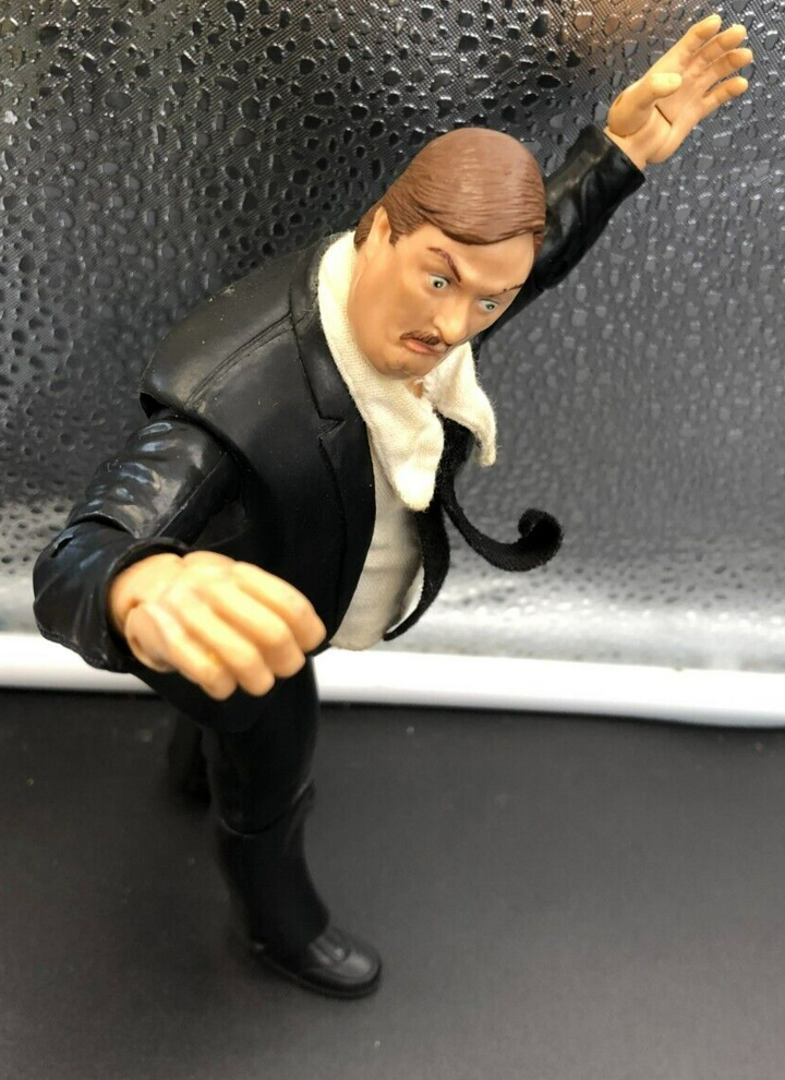 *AS-IS* 2004 JAKKS Pacific WWE Paul Bearer Wrestling Figure *USED, SEE PICS*
