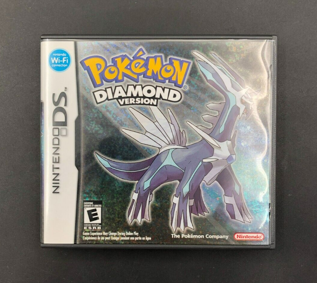 Pokemon: Diamond Version (Nintendo DS) in Case w/ Manuals + Insert