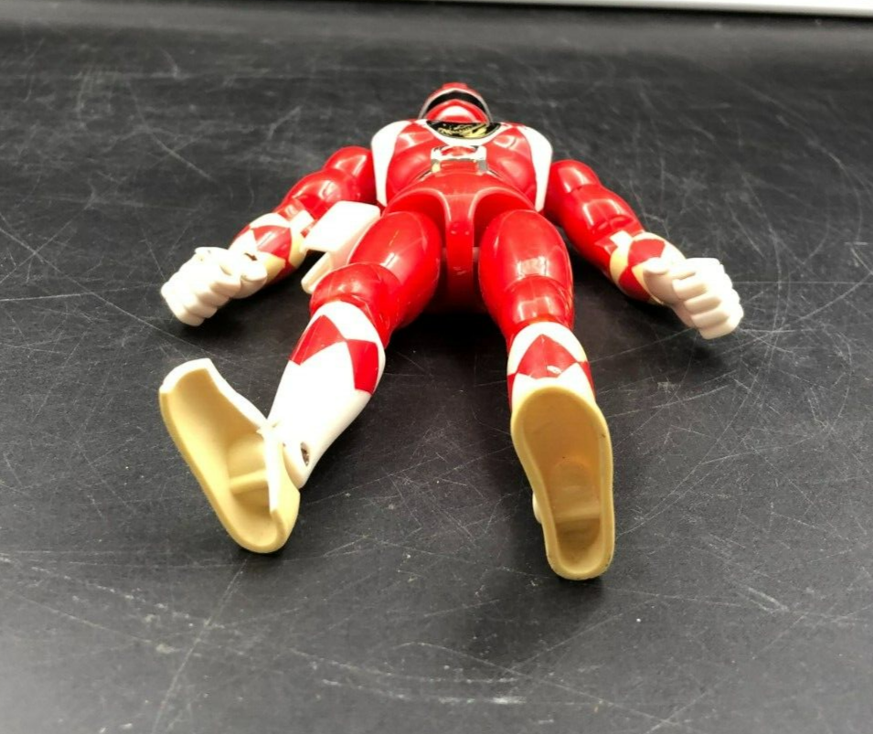 1993 Bandai Mighty Morphin Power Rangers - 8" Red Ranger Action Figure - Used