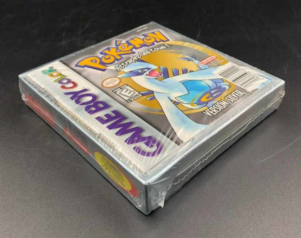 Pokemon: Silver Version (Game Boy Color, GBC) Canadian Variant - NEW SEALED