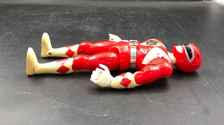 1993 Bandai Mighty Morphin Power Rangers - 8" Red Ranger Action Figure