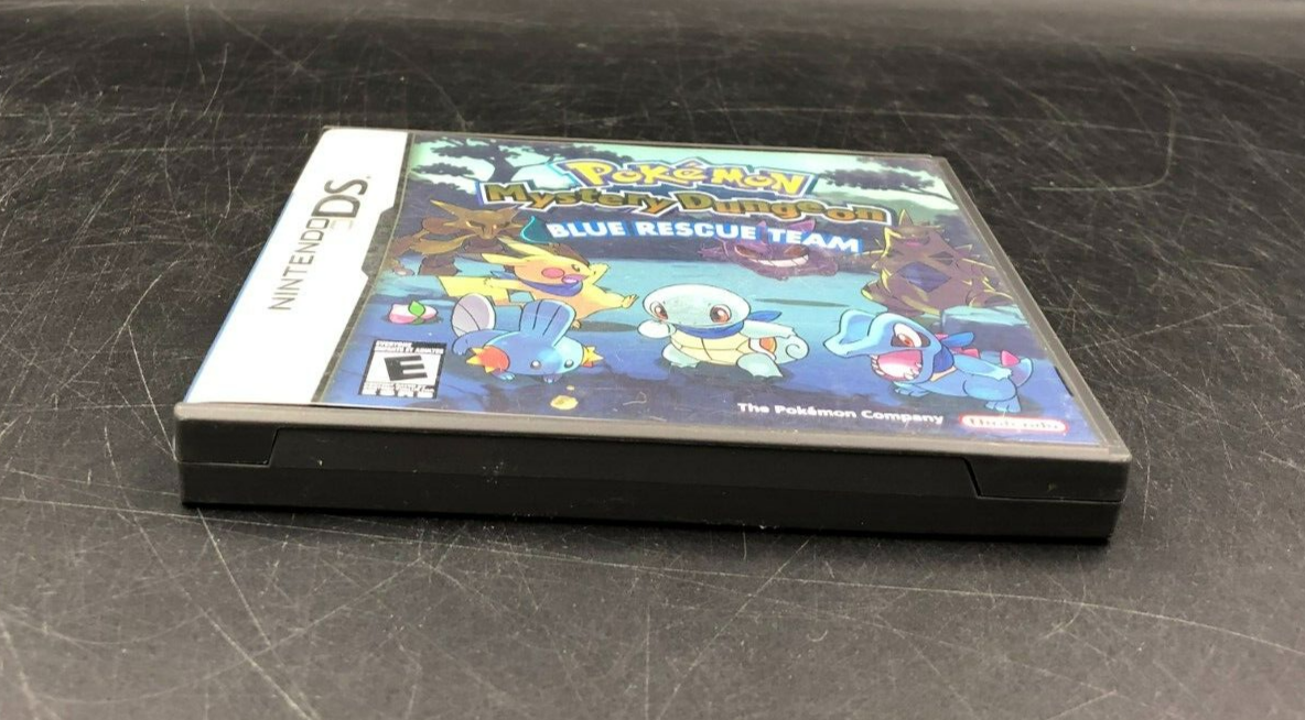 Pokemon Mystery Dungeon: Blue Rescue Team (Nintendo DS) w/ Manual + Inserts