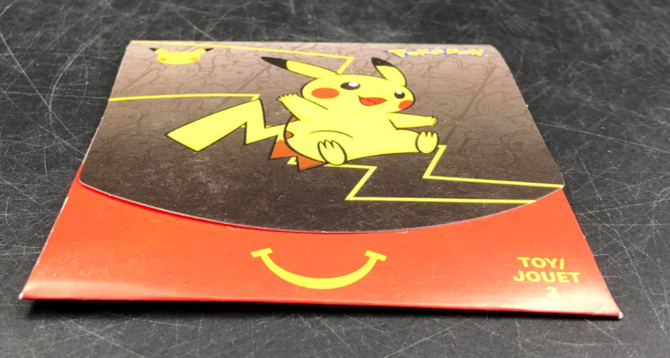 2021 POKEMON 25th Anniversary McDonald’s Happy Meal Booster Pack Toy 3 *NEW*