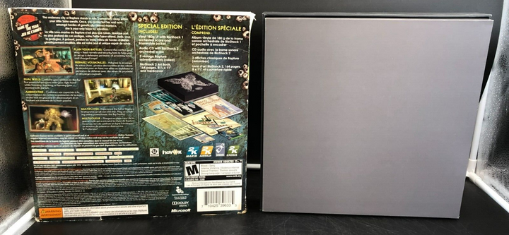 2K GAMES: XBOX 360 Bioshock 2 Special Ed. *Missing Posters, SEE PICS*