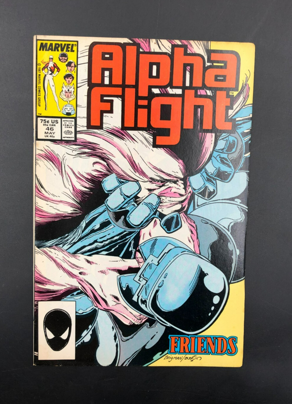 Alpha Flight: Friends Issue #46 (Marvel Comics) Comic Book