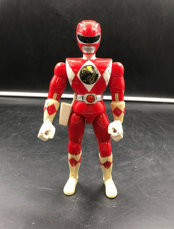 1993 Bandai Mighty Morphin Power Rangers - 8" Red Ranger Action Figure