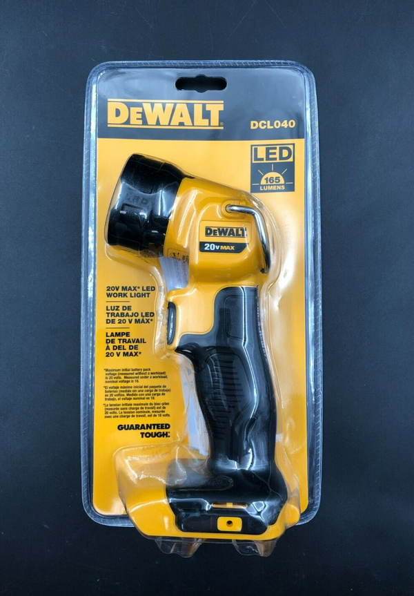DeWalt DCL040 20V MAX LED Work Light 165 Lumens - BRAND NEW