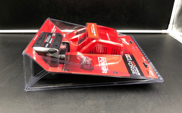 Milwaukee 48-59-1881 M18 Red Lithium Forge XC8.0 Battery & Charger Kit - NEW