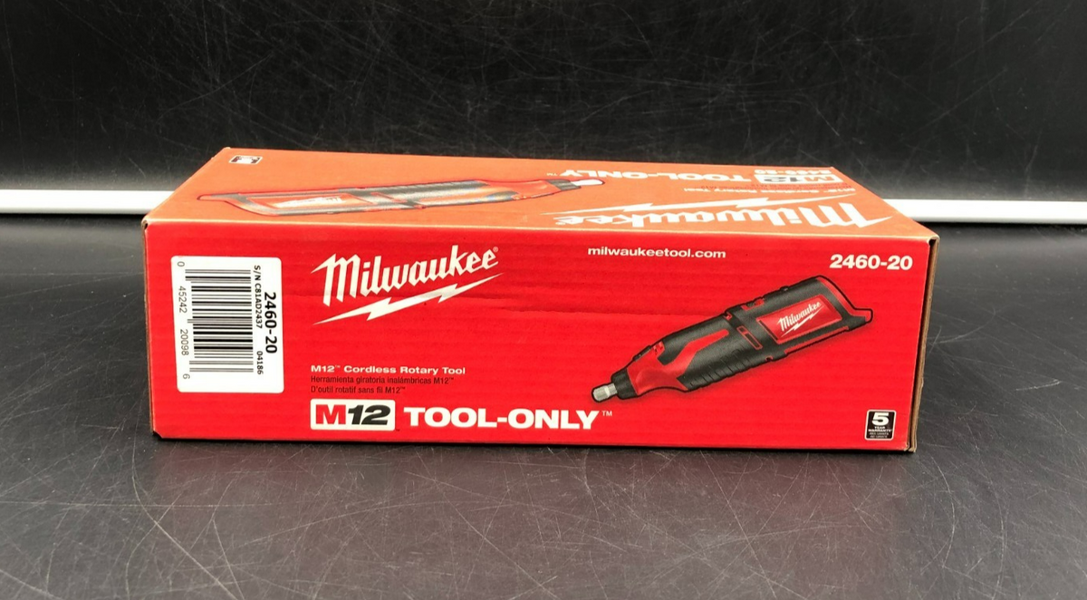 Milwaukee 2460-20 M12 Cordless Rotary Tool (Tool-Only) - BRAND NEW