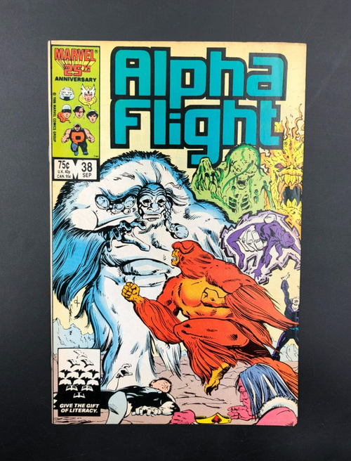 Alpha Flight Issue #38 (Marvel Comics) Comic Book