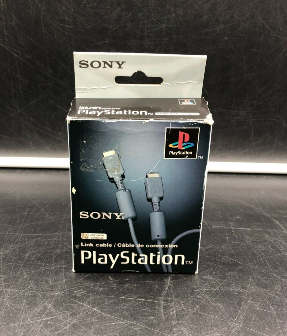 Sony PlayStation 1 PS1 Link Cable Connector (SCPH-1040) in Box