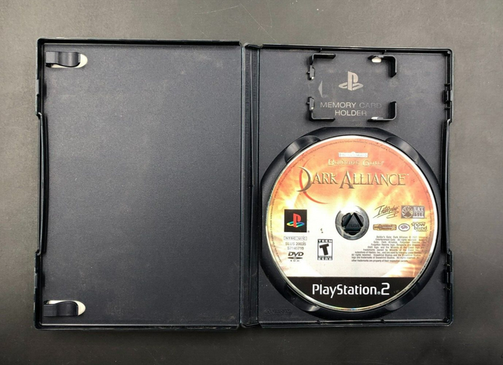 Baldur's Gate: Dark Alliance (Sony PlayStation 2, PS2) in Case