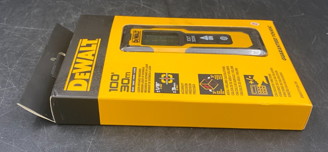 DEWALT 100' 30M Range LASER DISTANCE MEASURER DWHT77100-CN *BRAND NEW, SEALED*