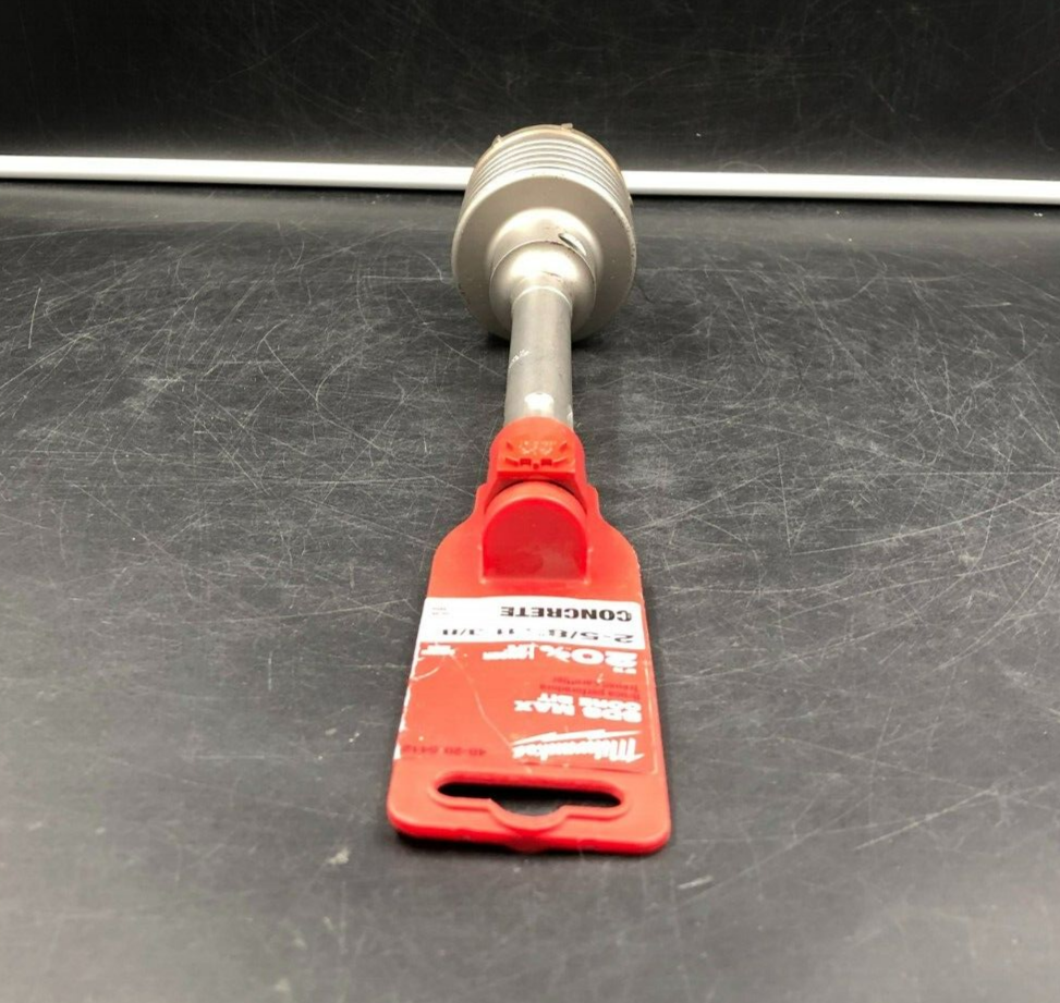 Milwaukee 48-20-5412 2-5-8" x 11-3/8" SDS Max Core Bit for Concrete - NEW
