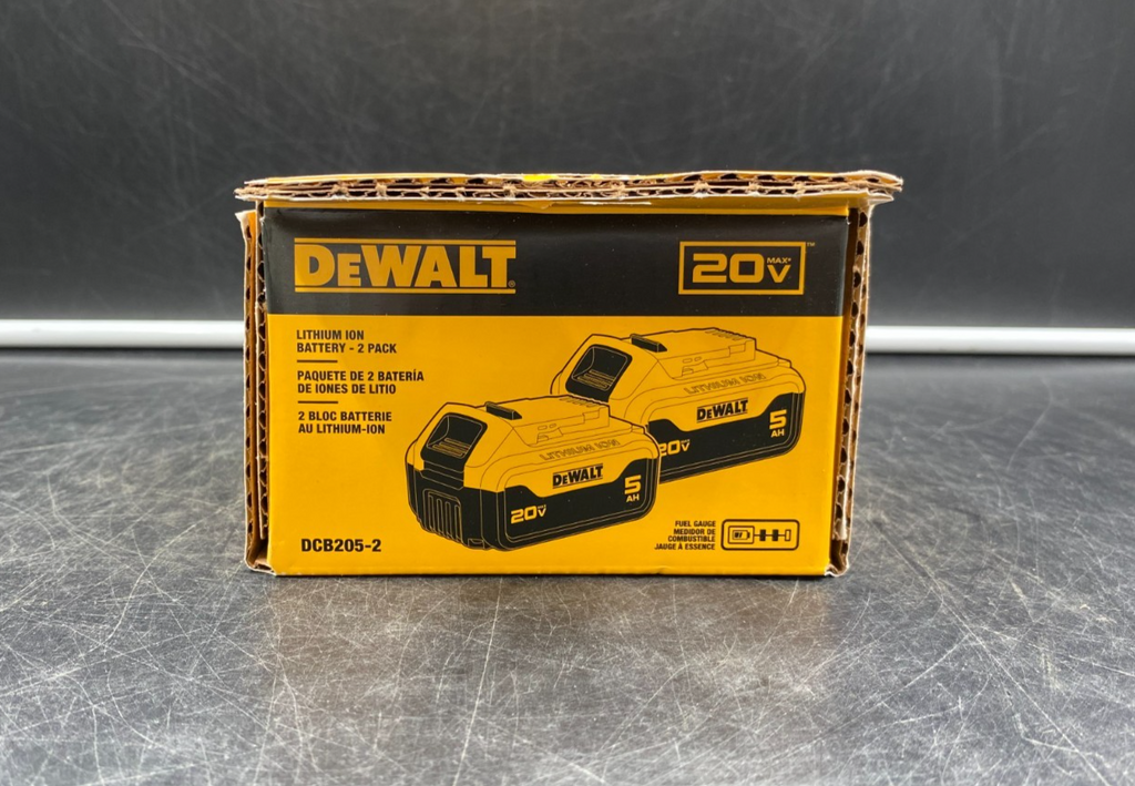 DeWalt DCB205-2 20V Max 5Ah Lithium Ion Battery - 2 Pack - NEW