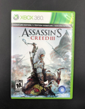 Assassin's Creed III - Signature Edition (Microsoft XBOX 360) w/ Manual + Insert
