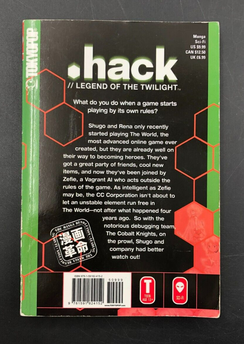 .hack: Legend of the Twilight Vol. 2 (Paperback, Manga) by Tatsuya Hamazaki