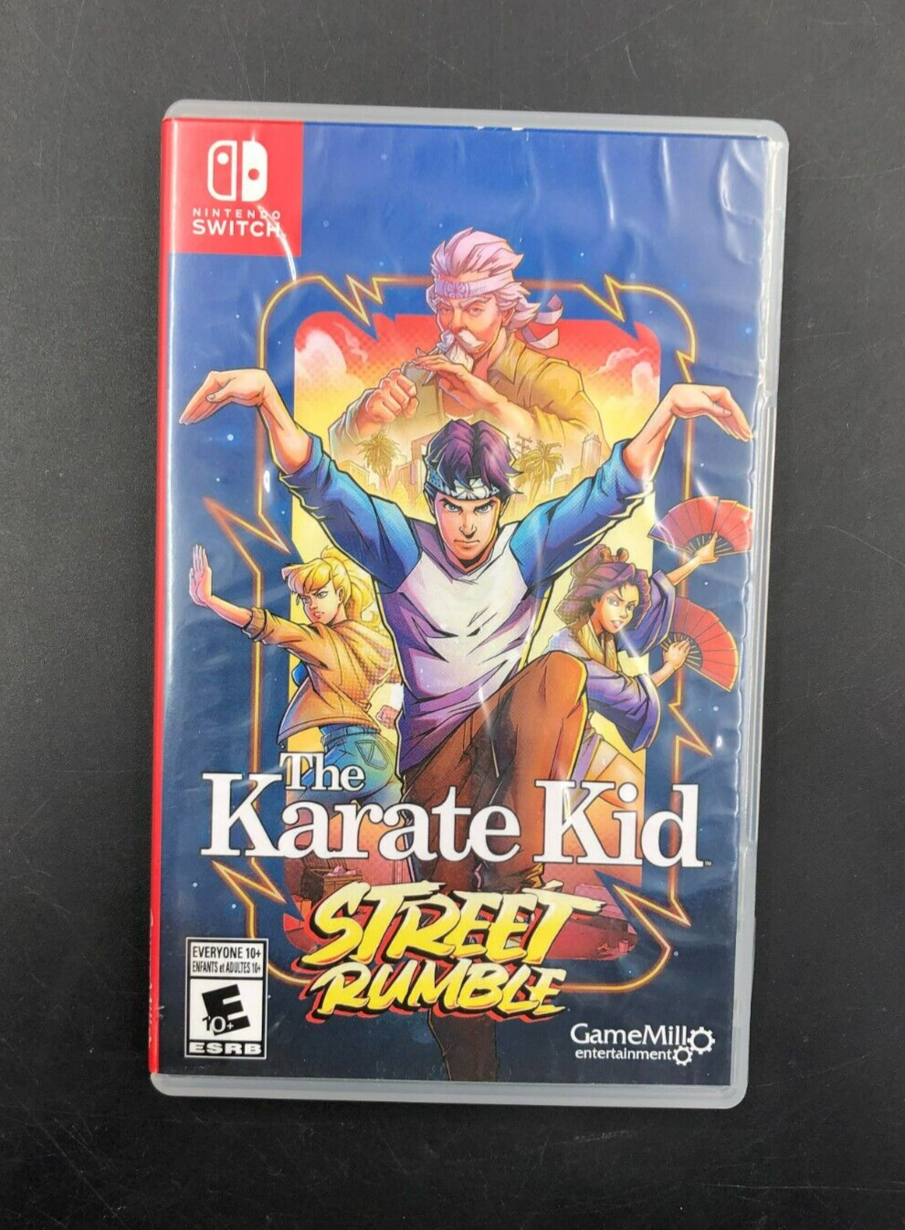 The Karate Kid: Street Rumble (Nintendo Switch) in Case