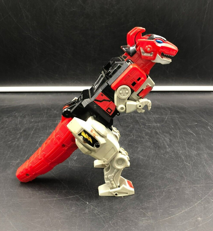 1991 Bandai Mighty Morphin Power Rangers Red T-Rex Zord Megazord Action Figure