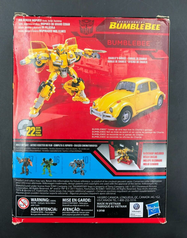 TOMY Studio Series #18 Transformers: Bumblebee - Bumblebee Deluxe Class - NEW