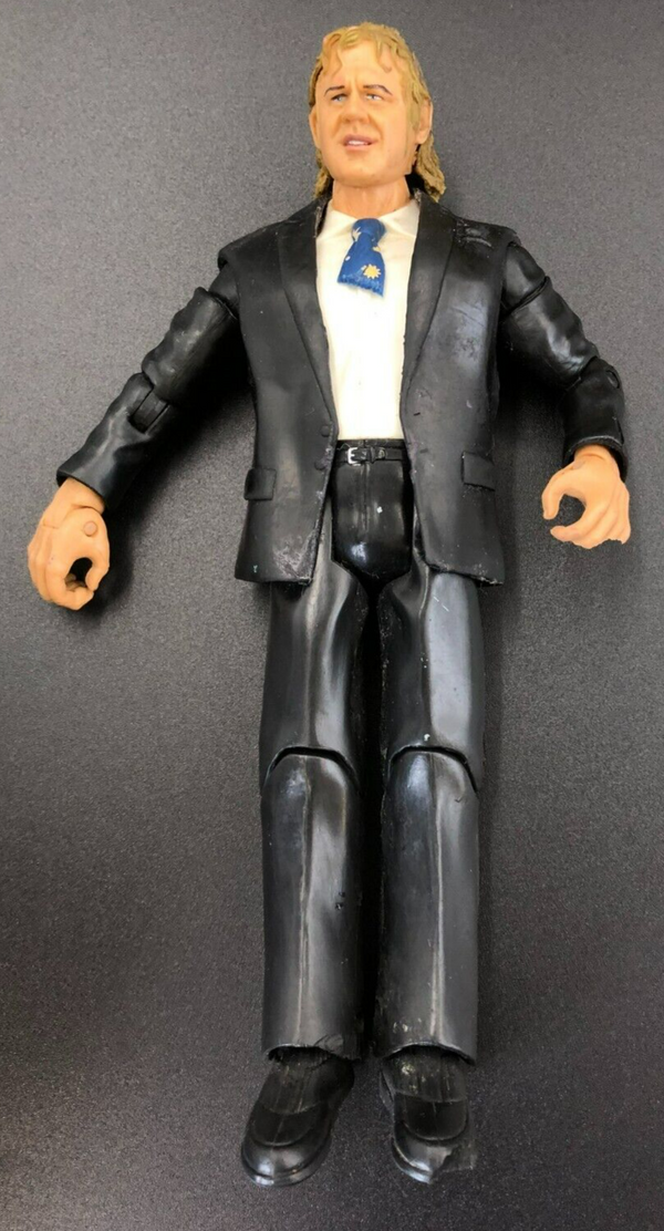 *AS-IS* 2004 JAKKS Pacific WWE Mr. PERFECT Wrestling Figure *USED, SEE PICS*