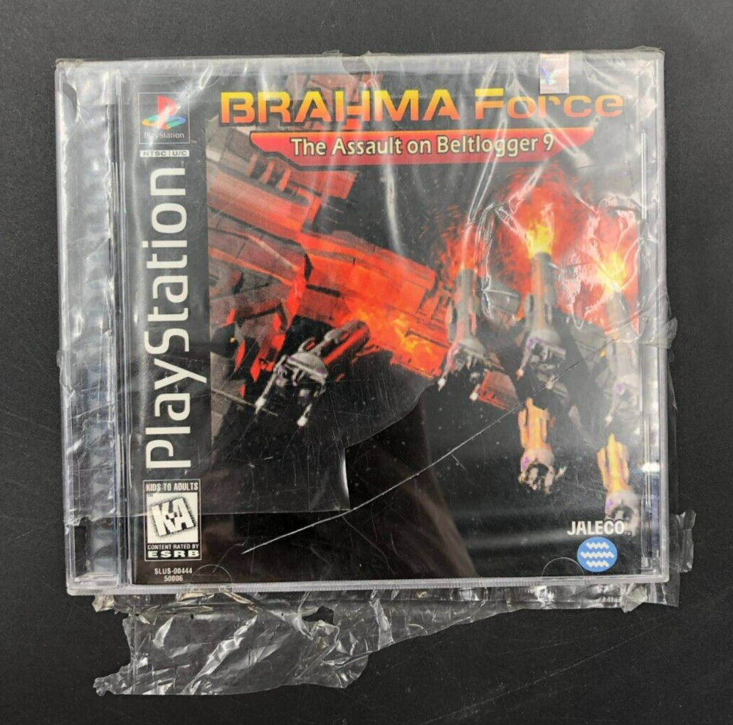BRAHMA Force The Assault on Beltlogger 9 Sony PlayStation 1 - NEW