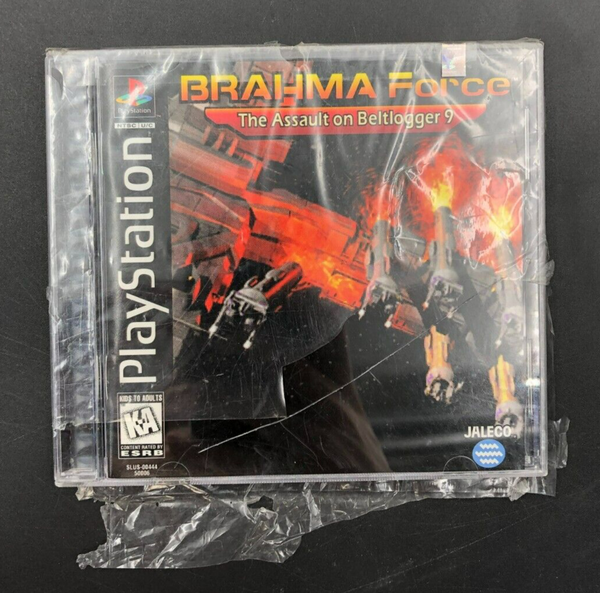 BRAHMA Force The Assault on Beltlogger 9 Sony PlayStation 1 - NEW