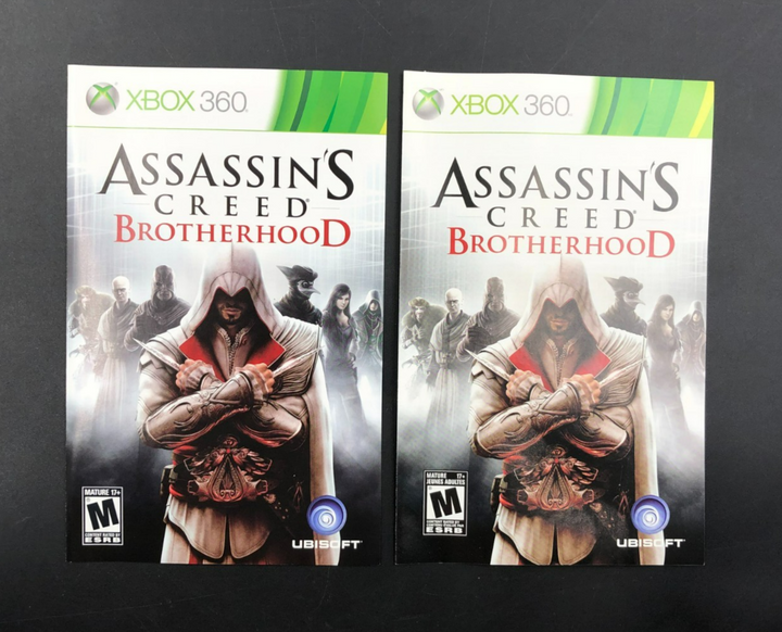 Assassin's Creed: Brotherhood - Platinum Hits (Microsoft XBOX 360) w/ Manual