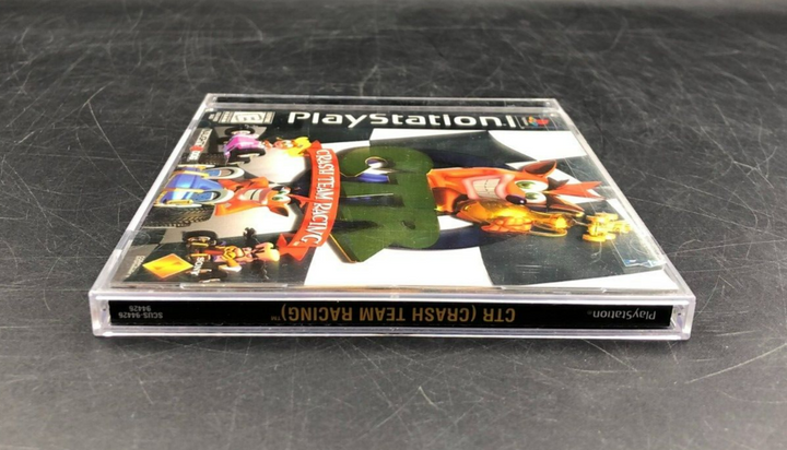 CTR: Crash Team Racing (Sony PlayStation, PS1) in Case w/ Manual