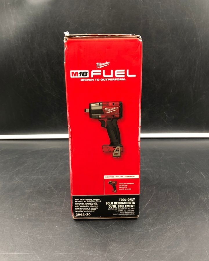 Milwaukee 2962-20 M18 Fuel 1/2" Mid-Torque Impact Wrench w/ Friction Ring - NEW