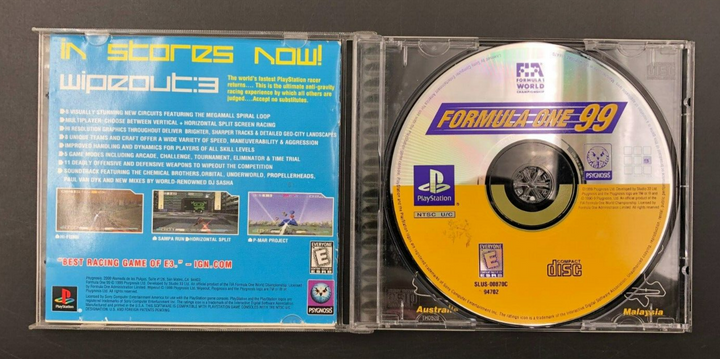 Formula One 99 Sony PlayStation 1