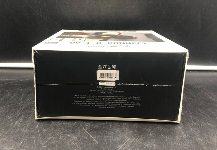 Meters By Ashdown Engineering OV-1-B-Connect ANC Bluetooth Headphones Red - NEW