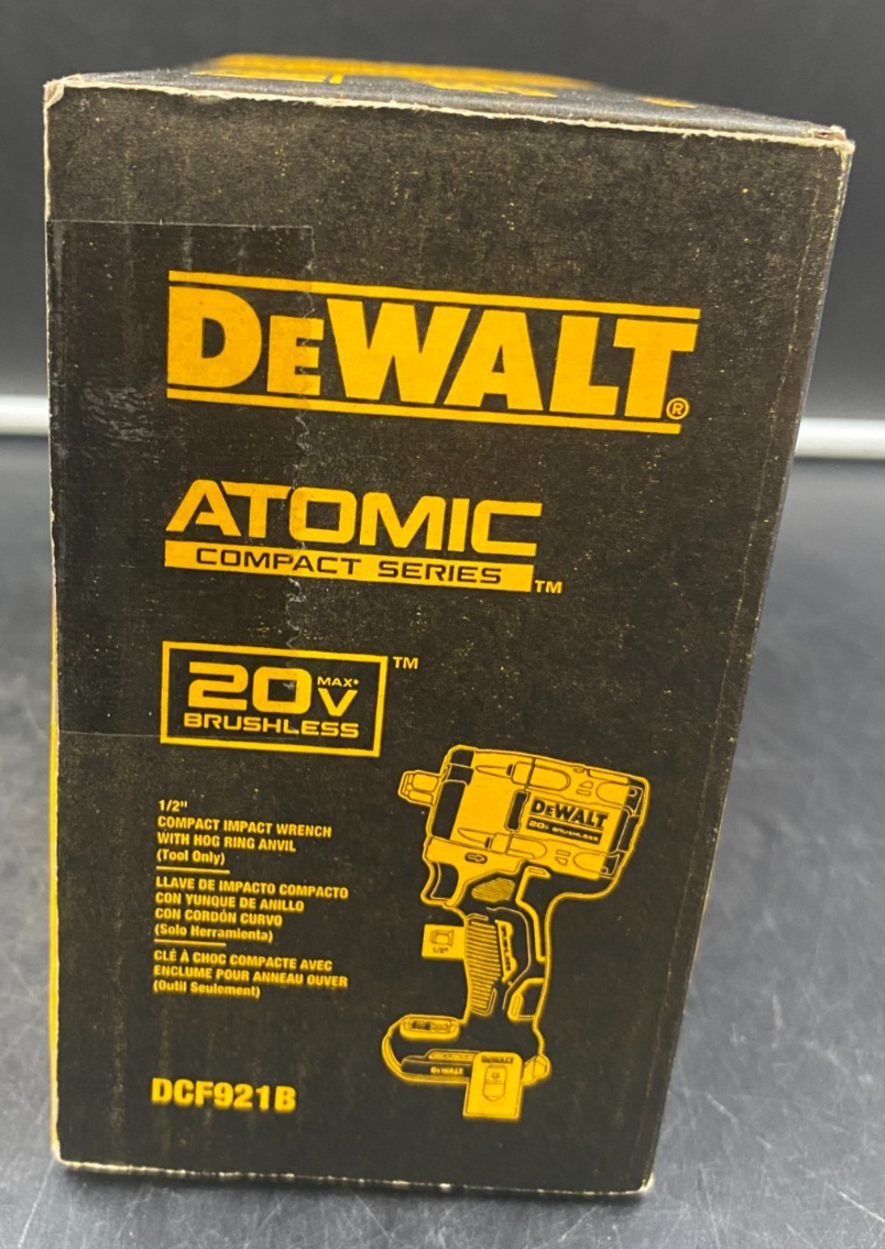 DEWALT  ATOMIC COMPACT SERIES 1/2" IMPACT WRENCH DCF921B *BRAND NEW, SEALED*