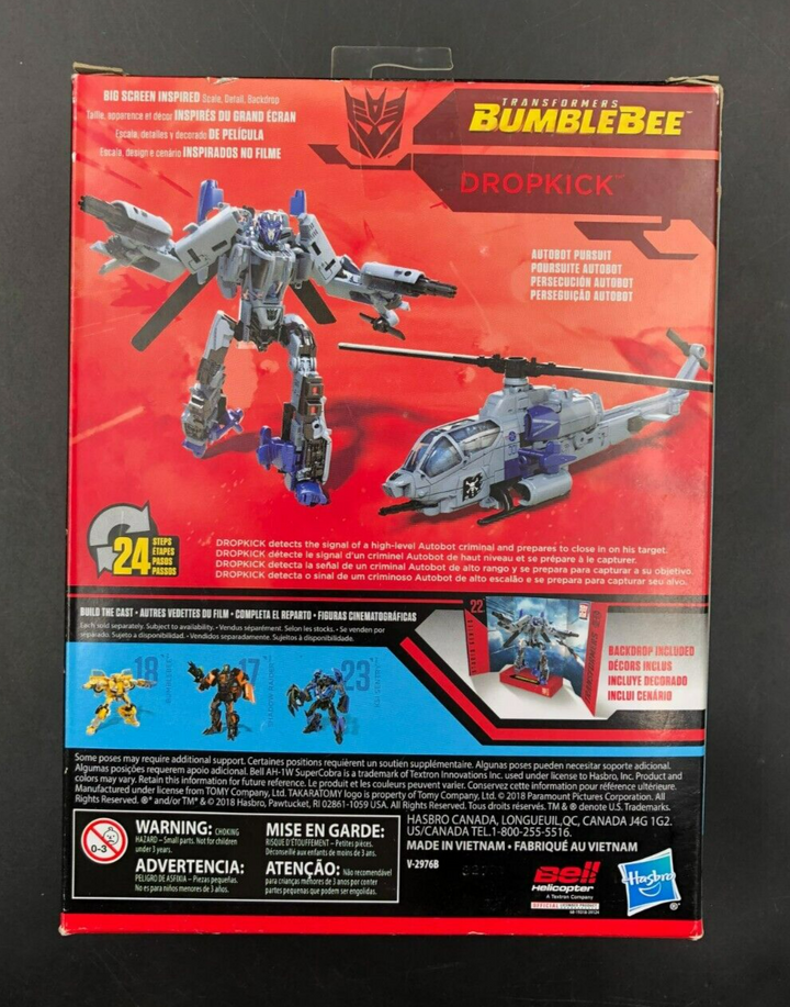 TOMY Studio Series #22 Transformers: Bumblebee - Dropkick Deluxe Class - NEW