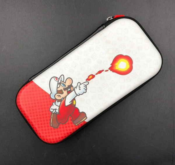 PowerA Super Mario - Fireball Mario Nintendo Switch Slim Soft Travel Case