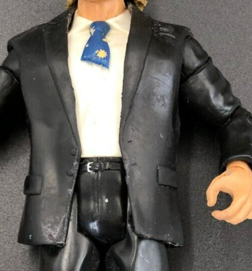 *AS-IS* 2004 JAKKS Pacific WWE Mr. PERFECT Wrestling Figure *USED, SEE PICS*