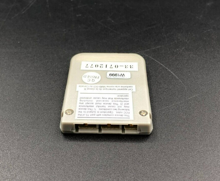 Performance Memory Card For the PlayStation 1, PS1