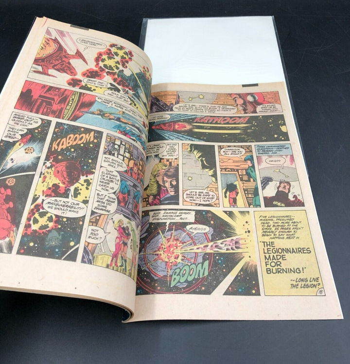 DC No.287 The Legion Of Super Heroes vs Kharlak 17 to 1 Comic Book