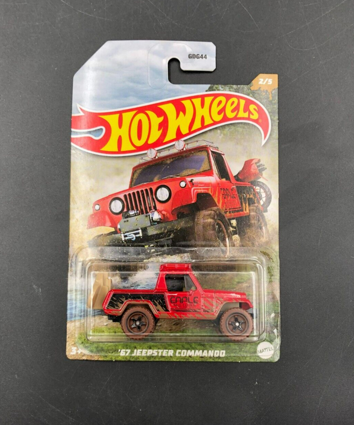 2021 Hot Wheels Off-Road Series Full Set of 5 Die-Cast Trucks Mud Runners - NEW