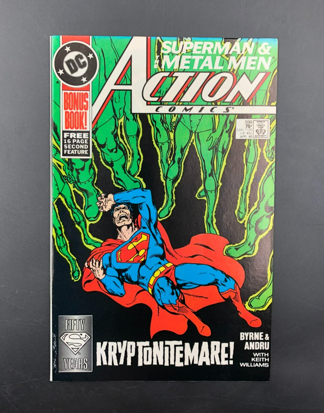 Action Comics: Kryptonitemare! Issue #599 (DC Comics) Comic Book Bagged