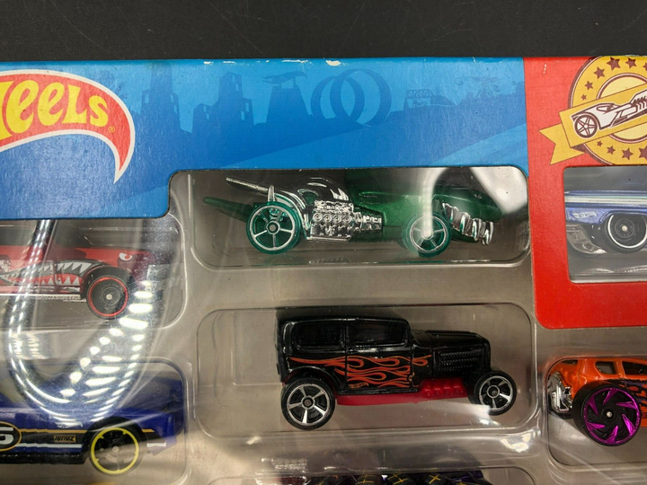 2019 Hot Wheels 10 Die-Cast Car Pack 1:64 Scale (54886) - NEW