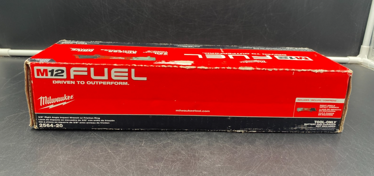Milwaukee 2564-20 M12 Fuel 3/8" Right Angle Impact Wrench w/ Friction Ring - NEW