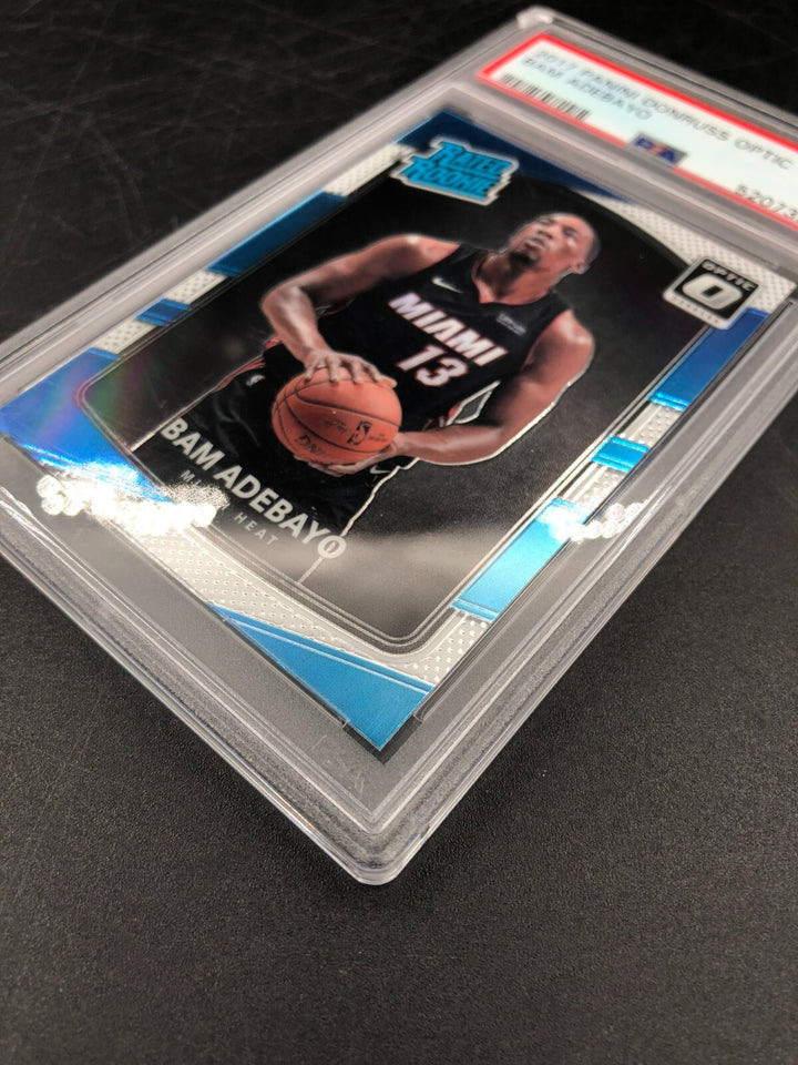 2017-18 Panini Donruss Optic Rated Rookie Bam Adebayo #187 PSA 9 MINT