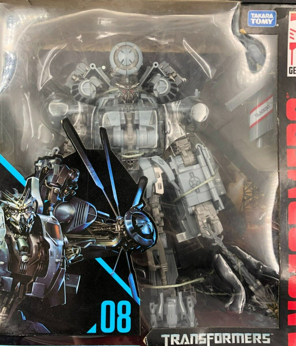TOMY Studio Series #08 Transformers - Decepticon Blackout Leader Class - NEW