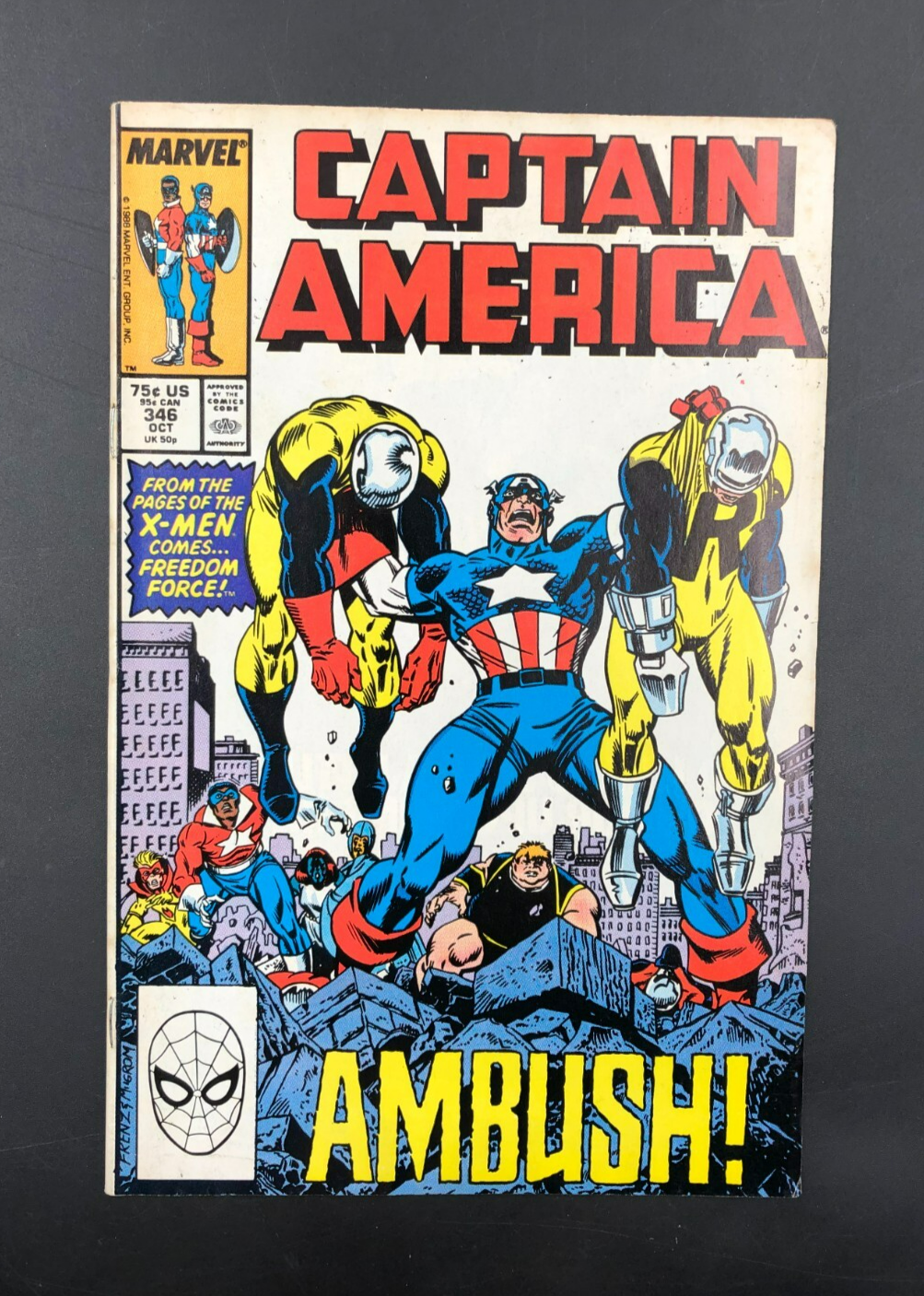 Captain America: Ambush! Issue #346 (Marvel Comics) Comic Book