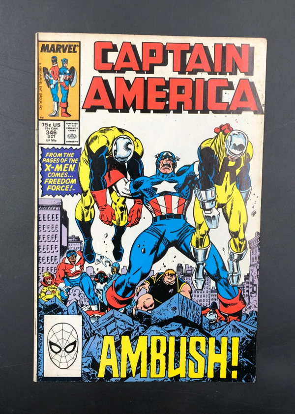 Captain America: Ambush! Issue #346 (Marvel Comics) Comic Book