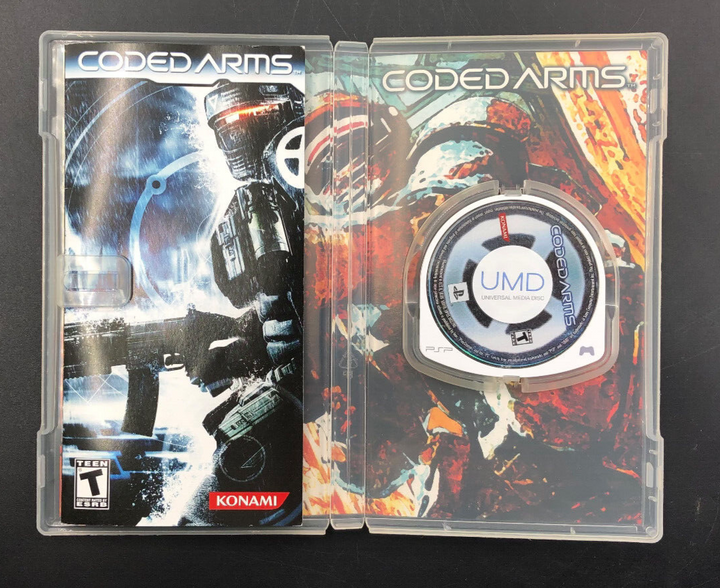 Coded Arms (PlayStation Portable, PSP) w/ Manual