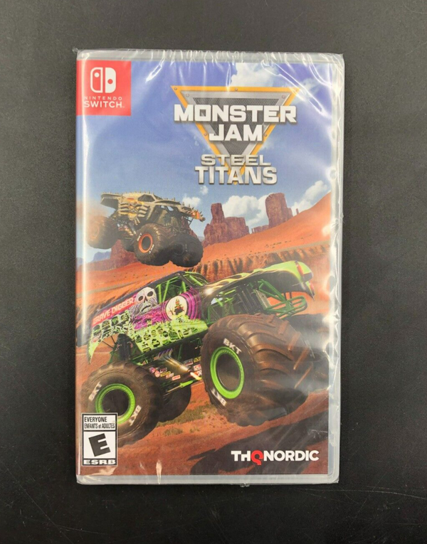 Monster Jam Steel Titans (Nintendo Switch) - BRAND NEW SEALED